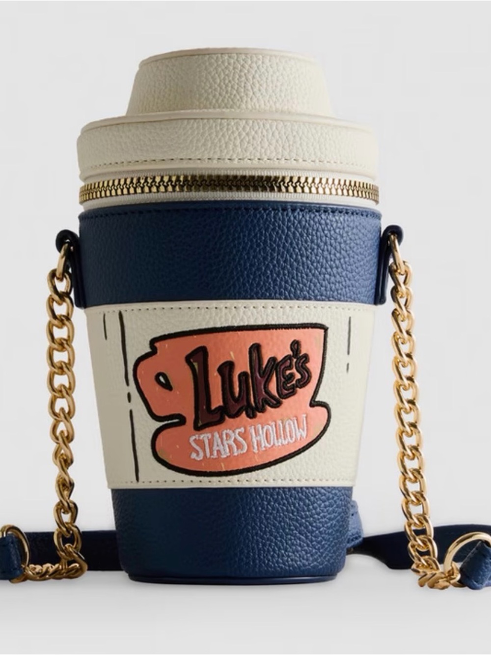 2026 Gilmore Girls Luke’s Coffee Cup Crossbody Bag New with Tags - Picture 5 of 5
